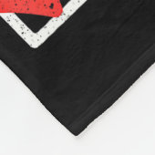 6-7 Meme Funny Christmas Retro Santa Hat Xmas 6 7 Fleecedecke (Ecke)