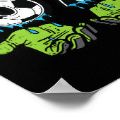 6 7 Meme Fußball Drip Lustig 67 Sechs Sieben Kinde Poster (Ecke)