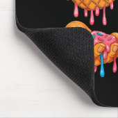 6 7 Meme Ice Cream Drip Gen Alpha Slang Mousepad (Ecke)