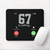 6 7 Meme Kinder Sechs Sieben Jugend Lustig 6 7 Kos Mousepad (Mit Mouse)