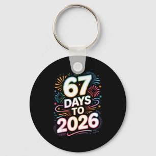 6 7 Meme Lustig Neujahr 67 Tage Bis 2026 Sechs Sie Schlüsselanhänger