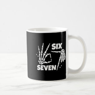 6 7 Meme Lustiges Skelett Hände Halloween Paare Si Kaffeetasse