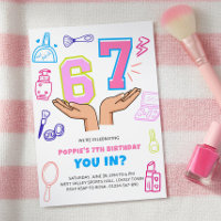 6 7 Meme-Makeup-Doodle-Art-Mädchen-Geburtstag