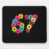 6 7 Meme Matching Love Donuts 67 Pajamas Kids Six  Mousepad (Vorne)