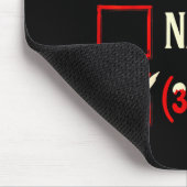 6-7 Meme Nice Naughty 67 Christmas Brain Rot Funny Mousepad (Ecke)