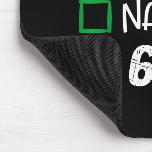 6-7 Meme Nice Naughty 67 Christmas Brain Rot Funny Mousepad (Ecke)