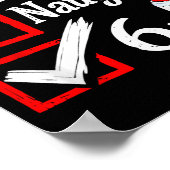 6-7 Meme Nice Naughty 67 Christmas Brain Rot Funny Poster (Ecke)