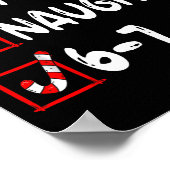 6-7 Meme Nice Naughty 67 Christmas Brain Rot Funny Poster (Ecke)