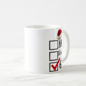 6-7 Meme Nice Naughty 67 Christmas Funny Brain Rot Kaffeetasse (VorderseiteRechts)