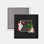 6-7 Meme Nice Naughty 67 Christmas Santa Says Magnet (Vorderseite/Rückseite)