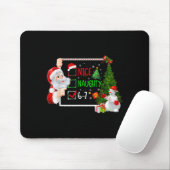 6-7 Meme Nice Naughty 67 Christmas Santa Says Mousepad (Mit Mouse)
