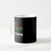 6-7 Meme Nice Naughty Six Seven 67 Christmas  Kaffeetasse (Vorderseite Links)