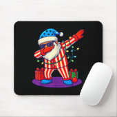 6-7 Meme Santa Dab 67 Christmas Brain Rot Funny Bo Mousepad (Mit Mouse)