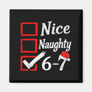 6-7 Meme Schön Unanständig 67 Weihnachten Gehirn F Magnet