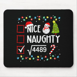 6-7 Meme Schön Unartig 67 Weihnachten Gehirn Fäule Mousepad