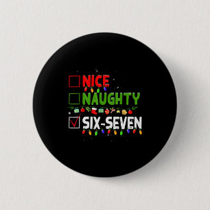 6-7 Meme Schön Unartig Sechs Sieben 67 Lustige Wei Button