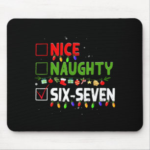 6-7 Meme Schön Unartig Sechs Sieben 67 Lustiges We Mousepad