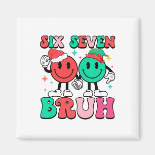 6 7 Meme Sechs Sieben Xmas Lustig 67 Weihnachten J Magnet