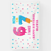 6 7 Meme Six Seven Birthday Banner (Vertikal)