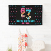 6 7 Meme Six Seven Birthday Banner (Insitu)