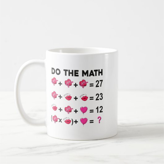 6 7 Meme Six Seven Do The Math Teacher Valentines  Kaffeetasse (Links)