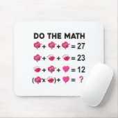 6 7 Meme Six Seven Do The Math Teacher Valentines Mousepad (Mit Mouse)