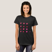 6 7 Meme Six Seven Do The Math Teacher Valentines  T-Shirt (Vorne ganz)