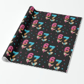 6 7 Meme Six Seven Geburtstag Geschenkpapier (Ungerollt)