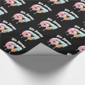 6 7 Meme Six Seven Party-Geschenkpapier Geschenkpapier (Ecke)