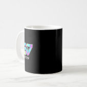 6 7 Meme Six Seven Sungles Gen Alpha Funny Design Kaffeetasse (Vorderseite Links)