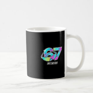6 7 Meme Six Seven Sungles Gen Alpha Funny Design Kaffeetasse