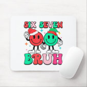 6 7 Meme Six Seven Xmas Funny 67 Christmas Boys Gi Mousepad (Mit Mouse)