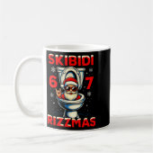 6-7 Meme Slang Christmas Nice Naughty 67 Funny  Kaffeetasse (Links)
