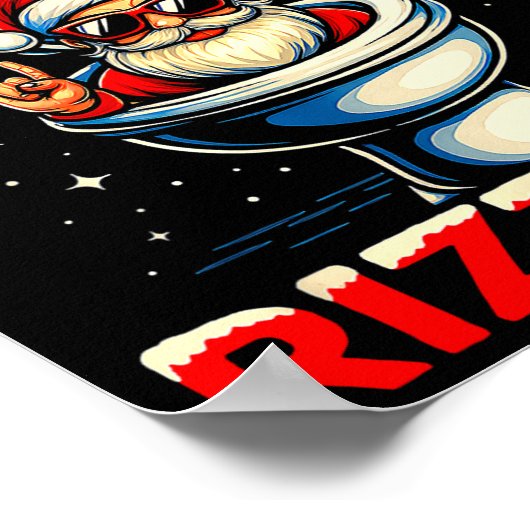 6-7 Meme Slang Christmas Nice Naughty 67 Funny  Poster (Ecke)