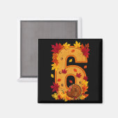 6 7 Meme Spaß Sechs Sieben Design Paare Erntedankf Magnet (Vorderseite/Rückseite)