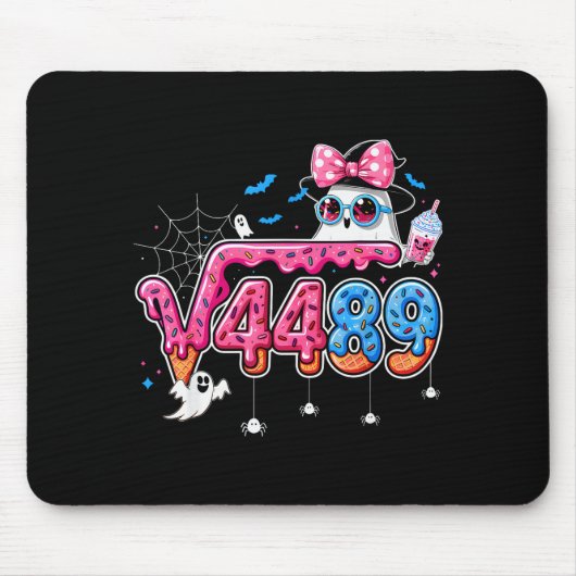 6 7 Meme Square Root 4489 Slang Math Teacher Hallo Mousepad (Vorne)