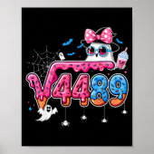6 7 Meme Square Root 4489 Slang Math Teacher Hallo Poster (Vorne)