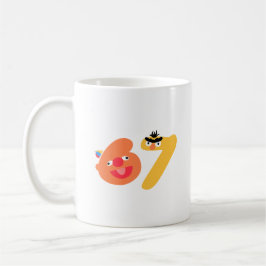 6-7 number muppets kaffeetasse