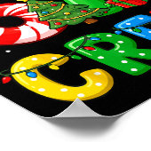 6 7 Pajamas Six Seven Matching Ugly Christmas 67 F Poster (Ecke)