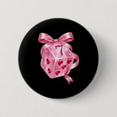 6 7 Preppy Valentine Y2k Funny Coquette Nk Dice Bo Button (Vorderseite)
