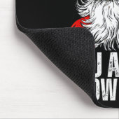 6 7 Santa Gesicht Sechs Sieben Meme Lustig 67 Weih Mousepad (Ecke)