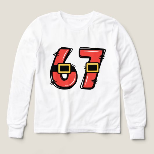 6 7 Santa Gürtel Weihnachten (Design Vorderseite)