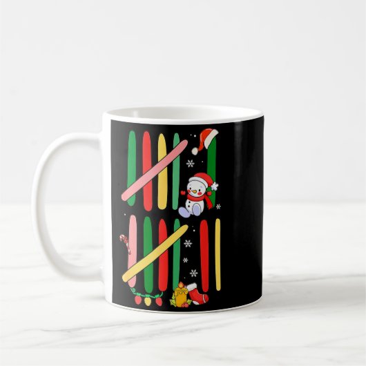 6 7 Six Seven 67 Meme Tally Marks Counting Christm Kaffeetasse (Links)