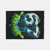 6 7 Six Seven Drip Lustig Gen Alpha Meme Fußball P Fleecedecke (Vorderseite (Horizontal))