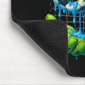 6 7 Six Seven Drip Lustig Gen Alpha Meme Fußball P Mousepad (Ecke)