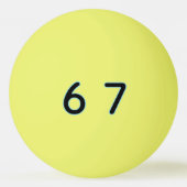 6 7 Six Seven Epic Lit  Tischtennisball (Vorderseite)