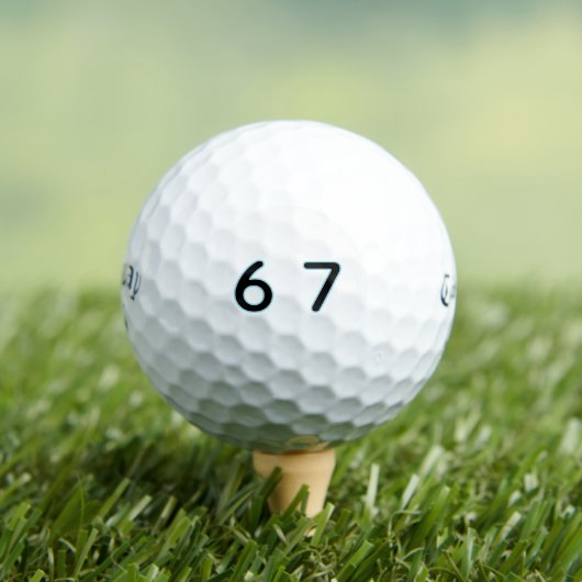 6 7 Six Seven Episch Lit Golfball (Insitu T-Shirt)