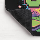 6 7 Six Seven Gaming Gen Z Alpha Meme Slang Mousepad (Ecke)