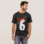 6 7 Six Seven Gen Z Alpha Meme Slang Merry Christm T-Shirt (Vorne ganz)