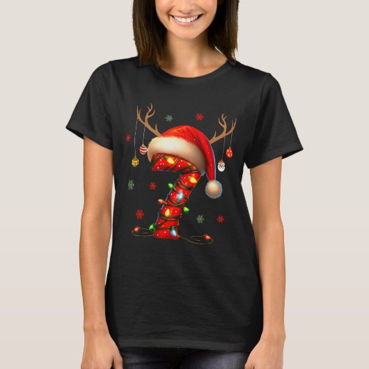 6 7 Six Seven Gen Z Alpha Merry Christmas Holiday T-Shirt (Vorderseite)